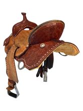 16 Inch Used Corriente Barrel Saddle 166795