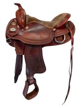SOLD 2025/09/03  16 Inch Used Crates Arabian Trail Saddle 2395