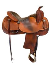 HOLD 2025/12/13c 16 Inch Used Crates Classic Reining Saddle 2221-4 Wide Tree