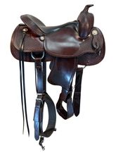 SOLD 2026/03/21  16 Inch Used Crates Classic Reining Saddle Medium Tree 2221