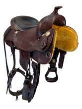 SOLD 2026/03/21  16 Inch Used Crates Classic Reining Saddle Medium Tree 2221