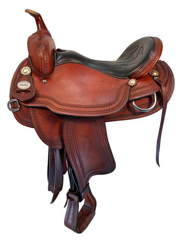 16 Inch Used Crates Ladies Competition Trail Saddle 2172