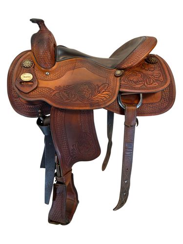 16 Inch Used Crates Ladies Reining Saddle Medium Tree 4517