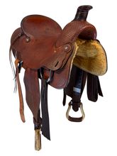 16 Inch Used Crates Ranch Saddle Medium Tree 253