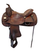 16 Inch Used Crates Reining Saddle 117335 Wide Tree