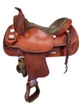 HOLD 2025/10/27j  16 Inch Used Crates Reining Saddle 244