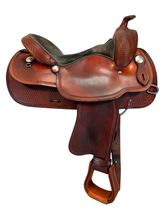 16 Inch Used Crates Reining Saddle 244