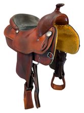 16 Inch Used Crates Reining Saddle 244