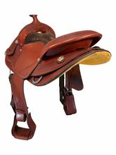 16 Inch Used Crates Reining Saddle 4516