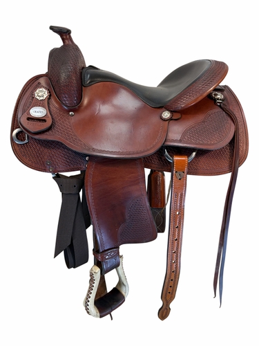 16 Inch Used Crates Reining Saddle Medium Tree 2221