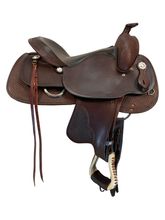 16 Inch Used Crates Reining Saddle Wide Tree 2221