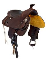 16 Inch Used Crates Reining Saddle Wide Tree 2221