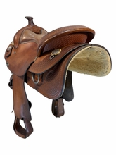 16 Inch Used Crates Reining Saddle Wide Tree 243