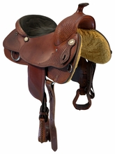 SOLD 2026/10/13 16 Inch Used Crates Reining Saddle Wide Tree 260