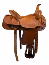 16 Inch Used Crates Roping Saddle Medium Tree 191