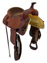 16 Inch Used Crates Trail Saddle Medium Tree 238-4