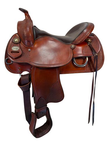 16 Inch Used Crates Trail Saddle Medium Tree 2170