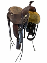 16 Inch Used Crates Trail Saddle Wide Tree 2171