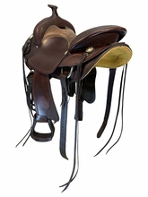 16 Inch Used Crates Trail Saddle Wide Tree 2171