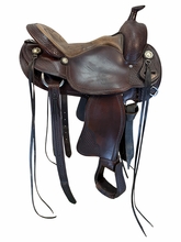 16 Inch Used Crates Trail Saddle Wide Tree 2171