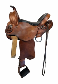 16 Inch Used Crest Ridge Trail Saddle Wide Tree