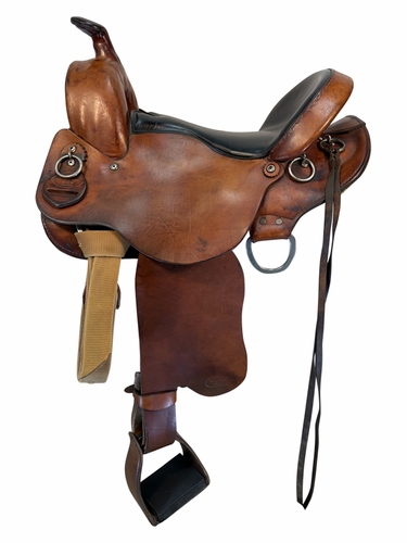 16 Inch Used Crest Ridge Trail Saddle Wide Tree