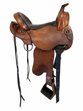 16 Inch Used Crest Ridge Trail Saddle Wide Tree