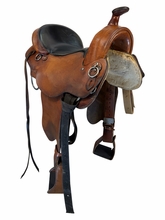 16 Inch Used Crest Ridge Trail Saddle Wide Tree
