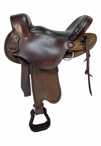 16 Inch Used CRS Cordura Trail Saddle
