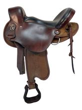 SOLD 2025/11/09 16 Inch Used CRS Crest Ridge Saddlery Cordura Trail Saddle