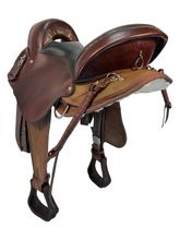 SOLD 2025/11/09 16 Inch Used CRS Crest Ridge Saddlery Cordura Trail Saddle