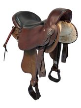 SOLD 2025/11/09 16 Inch Used CRS Crest Ridge Saddlery Cordura Trail Saddle