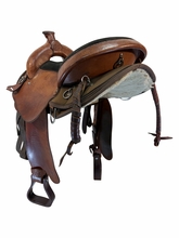 SOLD 2026/06/04e  16 Inch Used CRS Cordura Trail Saddle X Wide Tree