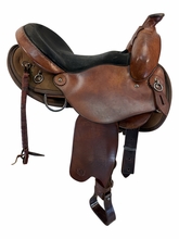 SOLD 2026/06/04e  16 Inch Used CRS Cordura Trail Saddle X Wide Tree