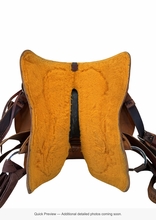 16 Inch Used Custom Cutting Saddle Wide Tree