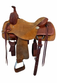 16 Inch Used Custom Cutting Saddle Wide Tree