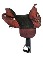 SOLD 2025/08/15  16 Inch Used Custom Treeless Trail Saddle
