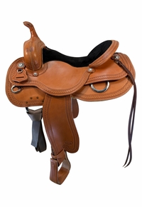 16 Inch Used CW Wiley Reining Saddle Medium Tree