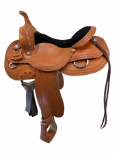 16 Inch Used CW Wiley Reining Saddle Medium Tree