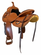 16 Inch Used CW Wiley Reining Saddle Medium Tree