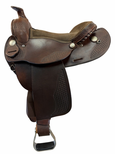 16 Inch Used Dakota Arabian Trail Saddle Medium Tree 5319