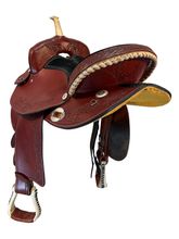 16 Inch Used Dakota Barrel Saddle 345
