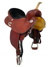 16 Inch Used Dakota Barrel Saddle 345