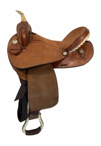 16 Inch Used Dakota Barrel Saddle Medium Tree 300
