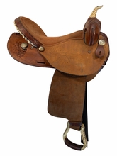 16 Inch Used Dakota Barrel Saddle Medium Tree 300