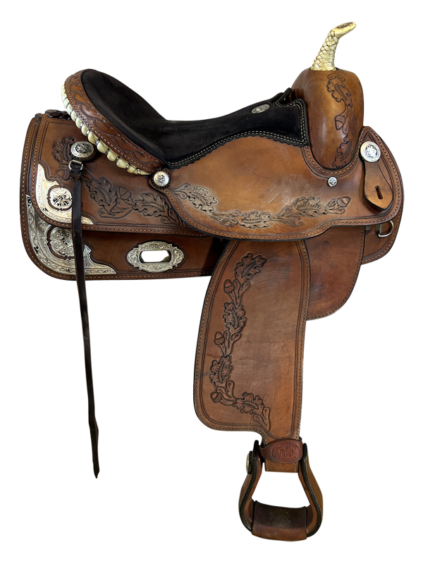 16 Inch Used Dakota Equitation Show Saddle 600B *Free Shipping*