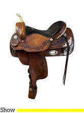 16 Inch Used Dakota Equitation Show Saddle 600B *Free Shipping*