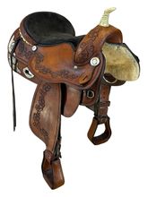 16 Inch Used Dakota Equitation Show Saddle 600B *Free Shipping*