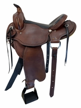 SOLD 2026/05/21 16 Inch Used Dakota Gaited Trail Saddle Wide Tree 211