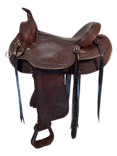 SOLD 2026/02/07 16 Inch Used Dakota Haflinger Trail Saddle X Wide Tree 2214